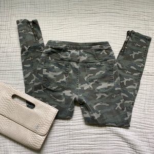 Free People Camo Jeans